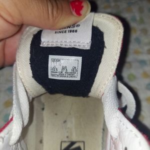 Van shoes red kids